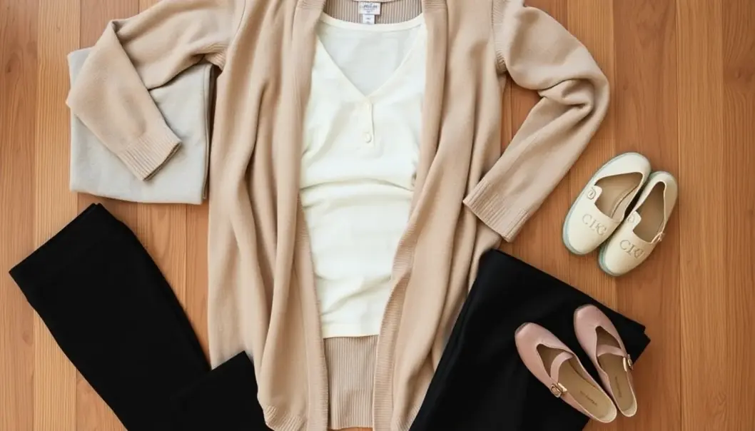 A minimalist closet displays the elegance of simplicity.