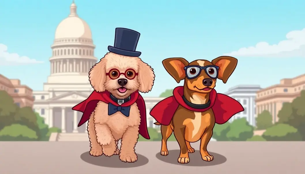 Poodles and dachshunds add charm with style in Washington D.C.